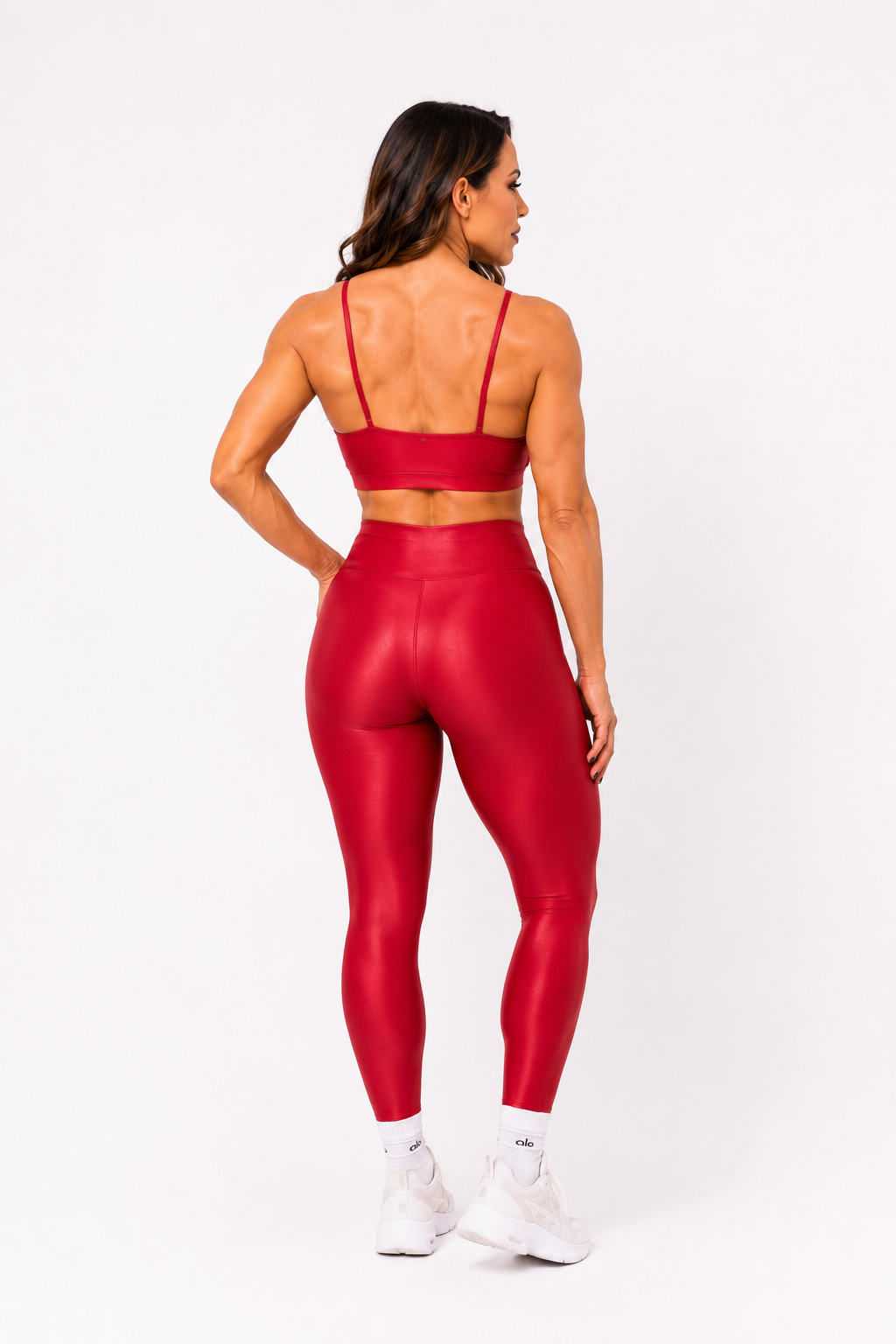 Conjunto Fitness Glow Vermelho - Imagem 2