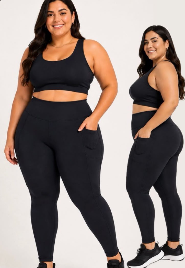 Legging sculpt com bolso lateral